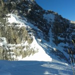 Cima Grosté canale Ovest scialpinismo Brenta