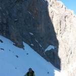 Salendo a Bocchetta Tre sassi