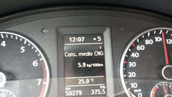 VW Caddy metano 50000 km