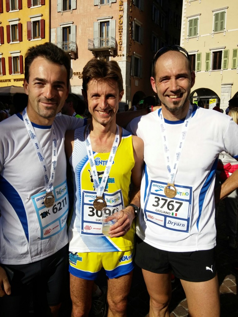 Garda Trentino Half Marathon: Mauro, Lucio ed io