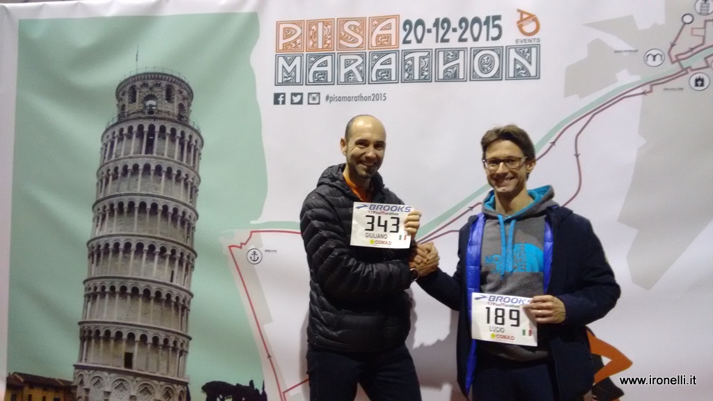 Pisa Marathon: alla consegna dei pettorali