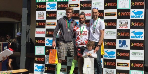 Triathlon Iron Cross Capoliveri:  podio M1