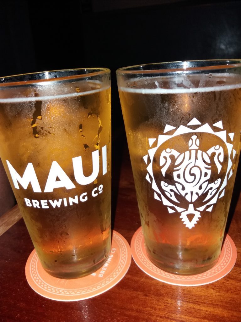 Maui local beer.