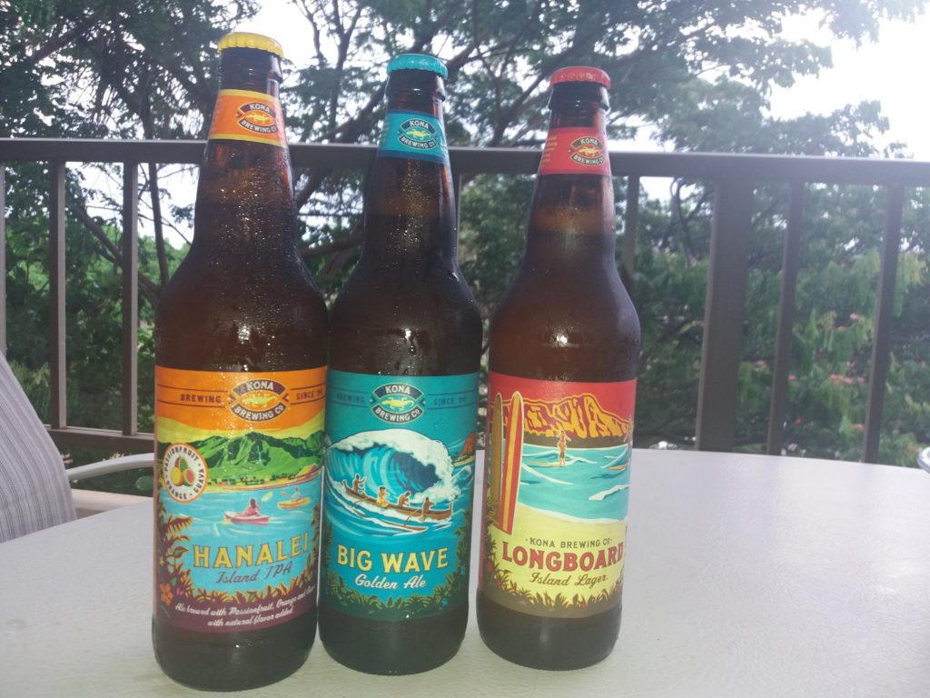 Maui local beers, Hawaii