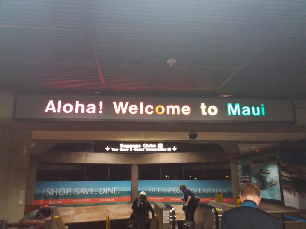 After 30 hours travelling, including airport transfer, we finally touched the hawaiian ground!