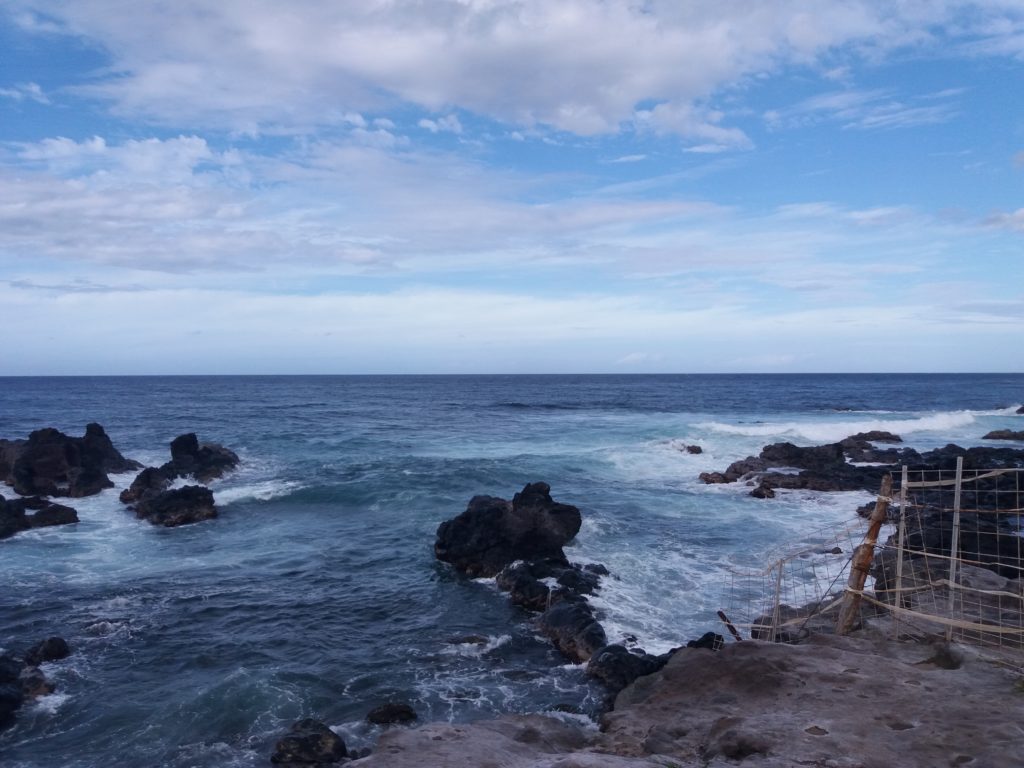 The north shore near Hookipa beach, Maui