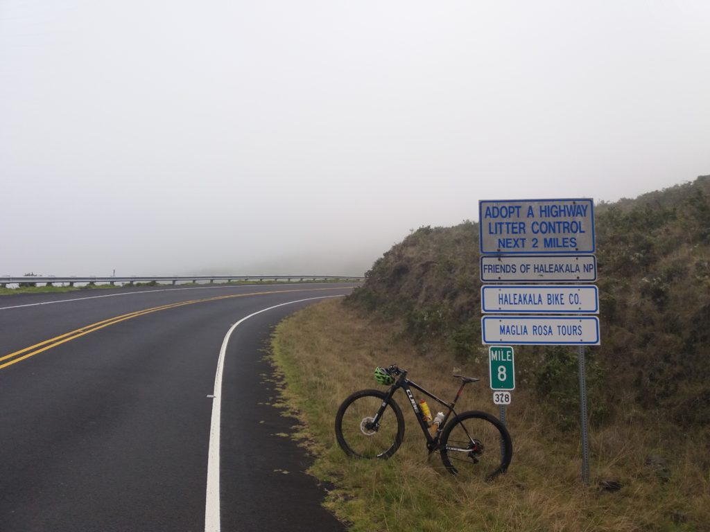 Climb to Haleakala summit.