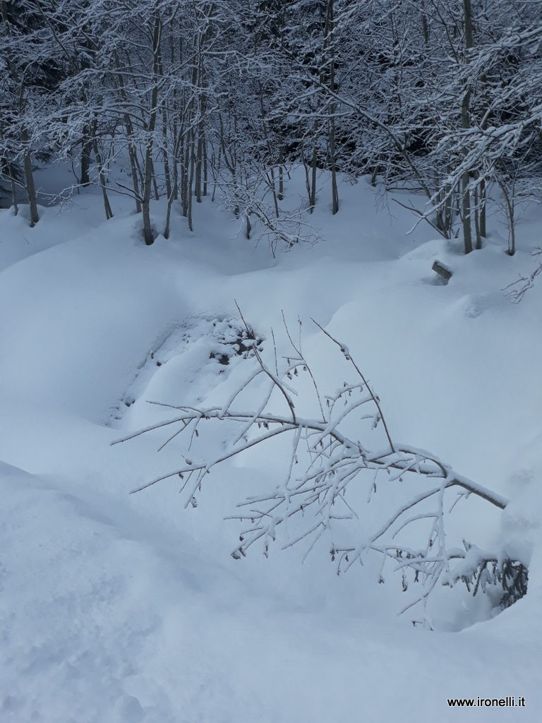 E' tornato l'inverno a Riobianco in val Aurina