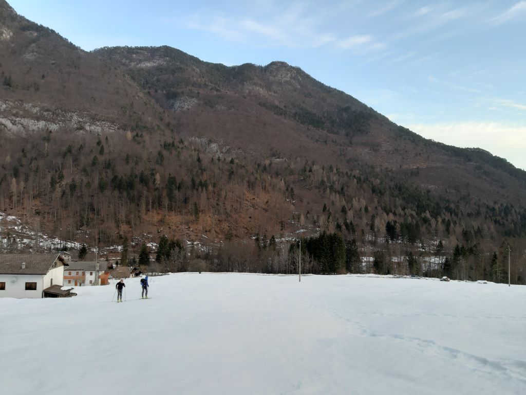 Scialpinsitica del Portule dalla val di Sella