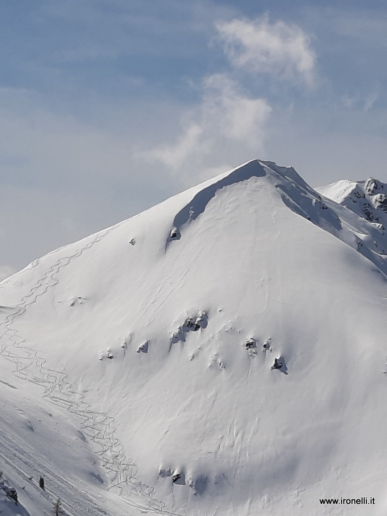 Le nostra tracce sulla Cime delle Lepre Bianche - val dei Mocheni - Trentino