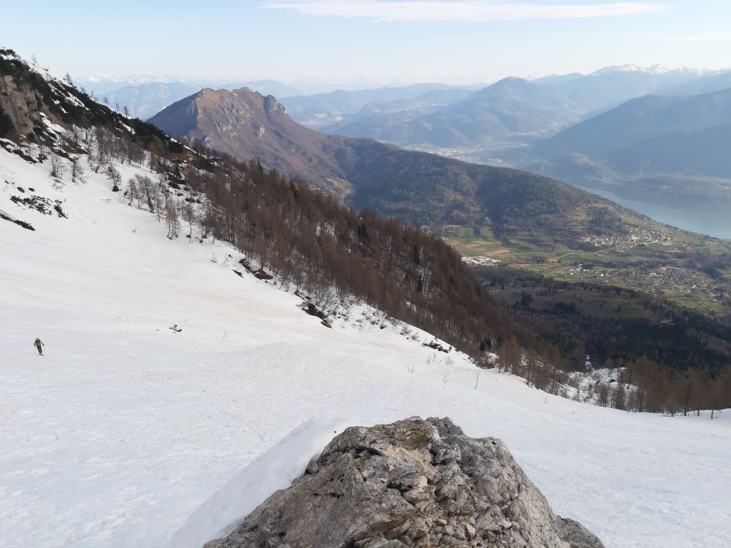 Val Larga in Vigolana scialpinismo