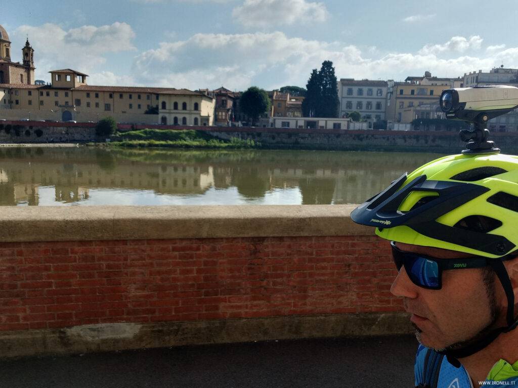 Ciclabili a Firenze lungo l'Arno