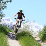 Val di Non Bike 2014 - che spettacolo le cime imbiancate
