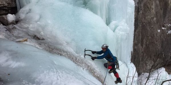 Cascata Tre per Tre – uscita dal primo tiro