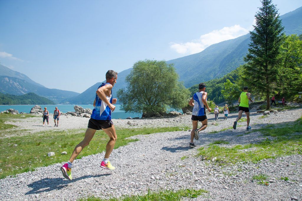 Molveno Lake Running - si scappa dal gruppetto